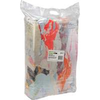 Chiffons fabriqués à partir de matériaux recyclés, Tissu éponge, Mélange de couleurs, 25 lb JQ112 | Planification Entrepots Molloy