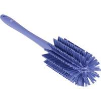 Medium Brush with Handle, Stiff Bristles, 17" Long, Purple JQ189 | Planification Entrepots Molloy
