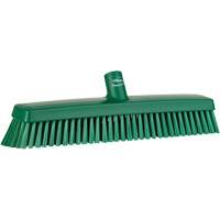 T&ecirc;te de balai-brosse, Crins Fin/Ferme, 16-1/2", Polyester/Polypropyl&egrave;ne, Vert Planification Entrepots Molloy