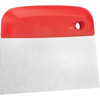 Coupe-p&acirc;te flexible en acier inoxydable, Rouge, 4-1/2" la x 5-3/4" lo Planification Entrepots Molloy