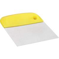Coupe-p&acirc;te flexible en acier inoxydable, Jaune, 4-1/2" la x 5-3/4" lo Planification Entrepots Molloy