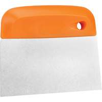 Coupe-p&acirc;te flexible en acier inoxydable, Orange, 4-1/2" la x 5-3/4" lo Planification Entrepots Molloy
