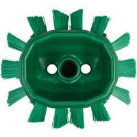 Brosse UST pour cuves, Soies Ferme, Longueur de 7-1/2", Vert Planification Entrepots Molloy