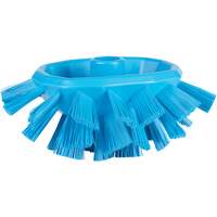 Brosse UST pour cuves, Soies Ferme, Longueur de 7-1/2", Bleu Planification Entrepots Molloy