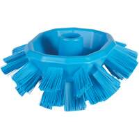 Brosse UST pour cuves, Soies Ferme, Longueur de 7-1/2", Bleu Planification Entrepots Molloy