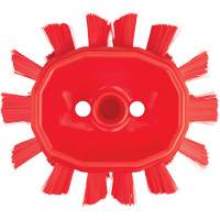 Brosse UST pour cuves, Soies Ferme, Longueur de 7-1/2", Rouge Planification Entrepots Molloy
