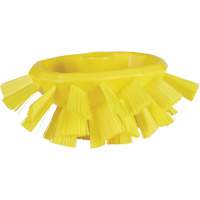 Brosse UST pour cuves, Soies Ferme, Longueur de 7-1/2", Jaune Planification Entrepots Molloy