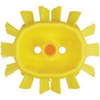 Brosse UST pour cuves, Soies Ferme, Longueur de 7-1/2", Jaune Planification Entrepots Molloy