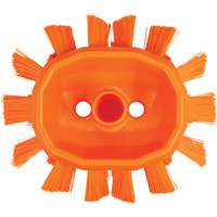Brosse UST pour cuves, Soies Ferme, Longueur de 7-1/2", Orange Planification Entrepots Molloy
