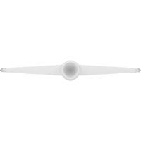 Racloir pour table & plancher, Blanc, 9-3/5" la x 1-1/5" lo Planification Entrepots Molloy