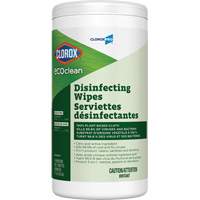 Lingettes d&eacute;sinfectantes EcoClean, 75 lingettes Planification Entrepots Molloy