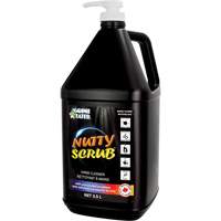 Nettoyant &agrave; mains avec exfoliant en coquille de noyer Nutty Scrub, Pierre ponce, 3,5 L, Bouteille, Sans parfum Planification Entrepots Molloy