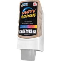 Nettoyant &agrave; mains avec exfoliant en coquille de noyer Nutty Scrub, Pierre ponce, 2000 ml, Cartouche en plastique, Sans parfum Planification Entrepots Molloy