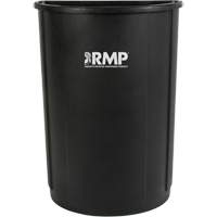 Half-Round Garbage Bin, Polyethylene, 21 US gal. Planification Entrepots Molloy