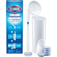 Ensemble de d&eacute;marrage de ToiletWand d&eacute;sinfectante jetable 3-en-1 Planification Entrepots Molloy