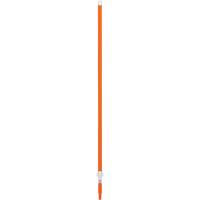 Manche, Balai/Brosse/Vadrouille &agrave; &eacute;pousseter/Support &agrave; tampon/Grattoir/Raclette/Vadrouille humide, Orange, T&eacute;lescopique, 62" - 109-2/5" lo Planification Entrepots Molloy
