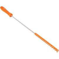 Tube Brush, Stiff Bristles, 19-7/10" Long, Orange Planification Entrepots Molloy