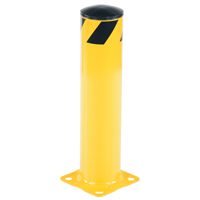 Butoir de s&eacute;curit&eacute;, Acier, 24" h x 5-1/2" la, Jaune Planification Entrepots Molloy