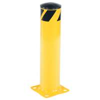 Butoir de s&eacute;curit&eacute;, Acier, 24" h x 5-1/2" la, Jaune Planification Entrepots Molloy