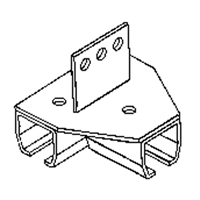 Beam Mount Curtain Partition Connector Planification Entrepots Molloy