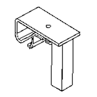 Track Bracket for Floor Support Hardware Planification Entrepots Molloy