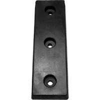 Molded Rubber Dock Guards, Rubber, 30" W x 4" D x 10" H Planification Entrepots Molloy