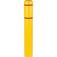 Capuchons en polyethylene pour borne de protection, 6-5/8" dia. x 60" l, Jaune Planification Entrepots Molloy