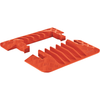 Guard Dog&reg; 5-Channel Heavy Duty Cable Protector - End Caps Planification Entrepots Molloy