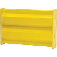 Industrial Safety Guard Rail, Steel, 19" L x 12" H, Safety Yellow Planification Entrepots Molloy