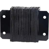 Butoirs de quai lamell&eacute;s, Horizontal, Caoutchouc, 12" la x 4" p x 10" h Planification Entrepots Molloy