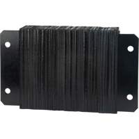 Butoirs de quai lamell&eacute;s, Horizontal, Caoutchouc, 18" la x 4" p x 12" h Planification Entrepots Molloy