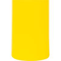 Polyethylene Bollard Cover, 4-1/2" Dia. x 52" L, Red/Yellow Planification Entrepots Molloy