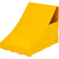 Ice Chocks, Steel, Yellow, 8-1/16" W x 10-5/8" D x 8-13/16" H Planification Entrepots Molloy
