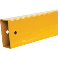 Lift-Out Guard Rail, Steel, 3' L x 4" H, Safety Yellow Planification Entrepots Molloy