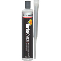 Produit de r&eacute;paration tout usage &agrave; l'&eacute;poxy TurboKrete, Cartouche/Tube, Gris Planification Entrepots Molloy