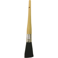 Oval Paint Brush, Bristle, Plastic Handle, 1-1/16" Width Planification Entrepots Molloy