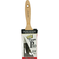 Crown Pro Angular Paint Brush, Poly/Nylon, Wood Handle, 2-1/2" Width Planification Entrepots Molloy