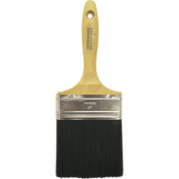 Straight Wall Paint Brush, Bristle, Wood Handle, 4" Width Planification Entrepots Molloy