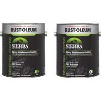 Trousse de rev&ecirc;tement dentretien &eacute;poxydique &agrave; base deau Sierra S60, Gallon, Noir Planification Entrepots Molloy