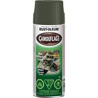 Specialty Camouflage Paint, Aerosol Can, Army Green Planification Entrepots Molloy