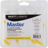 Master Yellow Stripe Mini Roller, 10 mm (3/8") Nap, 101.6 mm (4") L Planification Entrepots Molloy