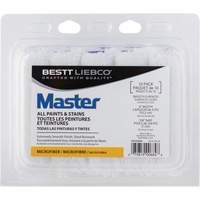Master Microfiber Roller Cover, 10 mm (3/8") Nap, 101.6 mm (4") L Planification Entrepots Molloy
