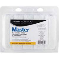 Master Microfiber Roller Cover, 13 mm (1/2") Nap, 101.6 mm (4") L Planification Entrepots Molloy