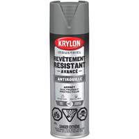 Tough Coat&reg; Advanced Paint with Rust Barrier Technology, Grey Primer, Ultra-Flat, 425 g, Aerosol Can Planification Entrepots Molloy