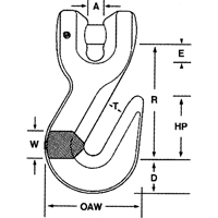 Alloy Steel Hooks Planification Entrepots Molloy