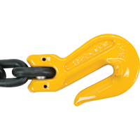 Chain Slings, 80 Chain, Double Legs, Oblong & Slip Hooks, 1/2" x 5' Planification Entrepots Molloy