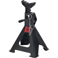 Jack Stands, Locking Pin, 6 tons Capacity, 15-7/10" - 24-2/5" H Planification Entrepots Molloy