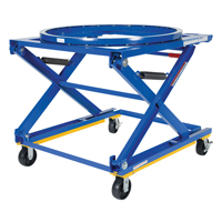Adjustable Pallet Stand - Mobile, 42-1/2" L x 40" W, 1500 lbs. Cap. Planification Entrepots Molloy