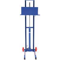 Hydraulic Platform Lift Stacker, Foot Pump Operated, 400 lbs. Capacity, 51-1/8" Max Lift Planification Entrepots Molloy