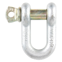 Manille d'ancrage &agrave; chaîne, 3/8", Cheville &agrave; vis, Galvanis&eacute; &agrave; chaud Planification Entrepots Molloy